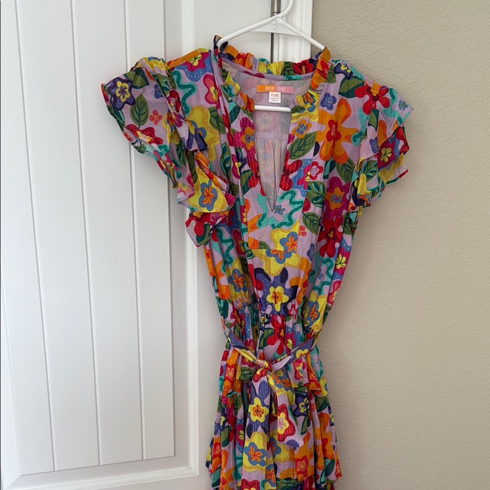 Medium Floral Multicolor Dress Britton Court